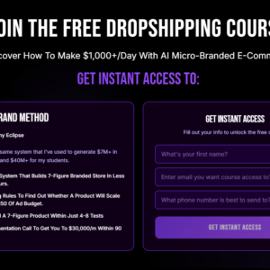 Ecom Mafia – Scale & Build 8 Figure E-commerce Brands